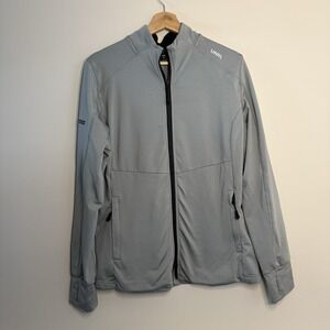 UNRL Transition Full Zip Jacket Gray Men's Large *3M Food Safety '22 BRANDED*